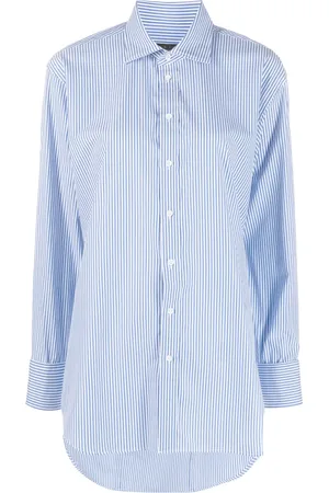 RAG&BONE Camisa con botones y rayas estampadas