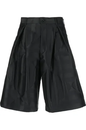 Comme des Garçons Shorts de vestir con diseño del mismo tono