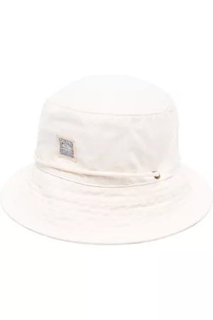 Ralph Lauren Logo-patch denim bucket hat
