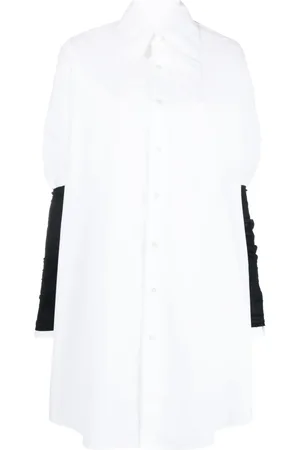 Maison Margiela Camisa con mangas en contraste