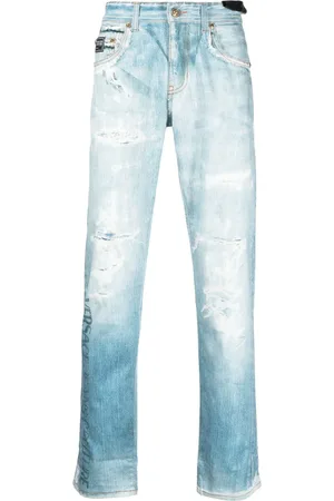 VERSACE Jeans rectos con bolsillos