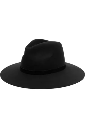 Lack of Color Mujer Sombreros - Wide-brim wool fedora