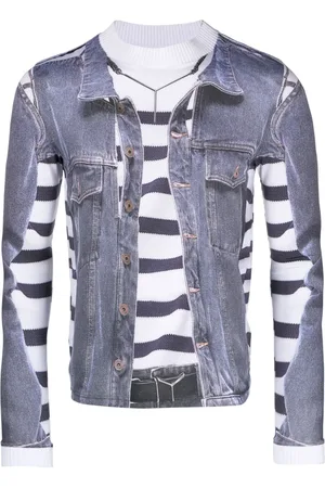 Y / PROJECT Playera con motivo trompe l