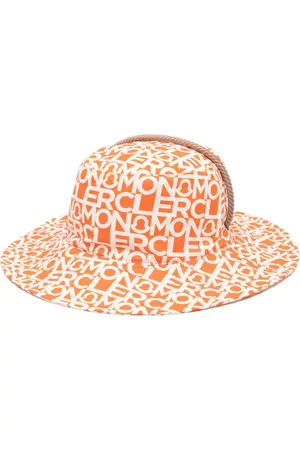 Moncler Mujer Sombreros - All-over graphic-print sun hat