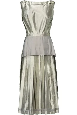 Maison Margiela Vestido midi Work-In-Progress