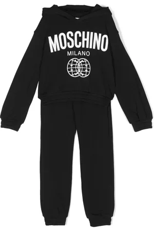 Moschino Logo-print cotton tracksuit