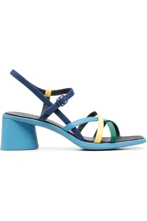 Camper Sandalias Kiara con correa cruzadas y tacón de 60mm
