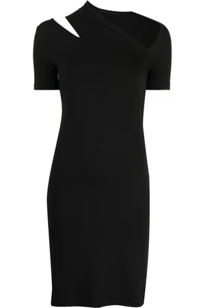 Helmut Lang Vestido con detalles de abertura
