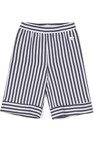 MONNALISA Pantalones anchos con motivo de rayas