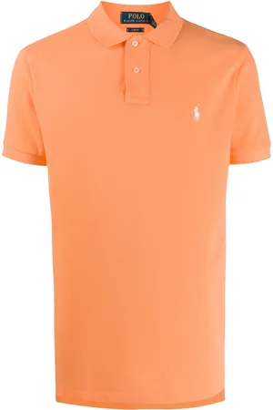 Ralph Lauren Playera tipo polo con logo bordado