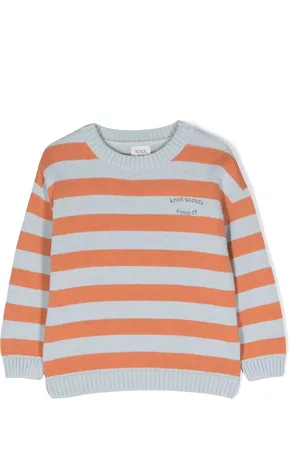 KNOT Sudadera tejida Scouts con detalle de rayas