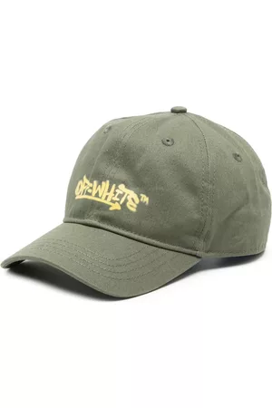 OFF-WHITE Logo-print cotton baseball cap