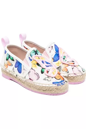SOPHIA WEBSTER Alpargatas con mariposas estampadas