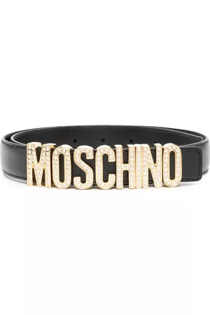 Moschino Cinturón con detalles de cristal