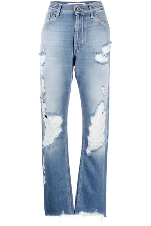 Jacob Cohen Jeans con efecto envejecido