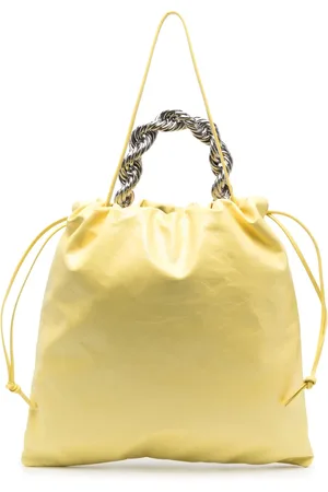 Jil Sander Tote metalizada con asas