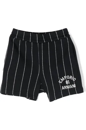Emporio Armani Shorts stretch con motivo de rayas