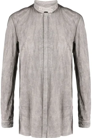 11 BY BORIS BIDJAN SABERI Camisa con cuello alzado