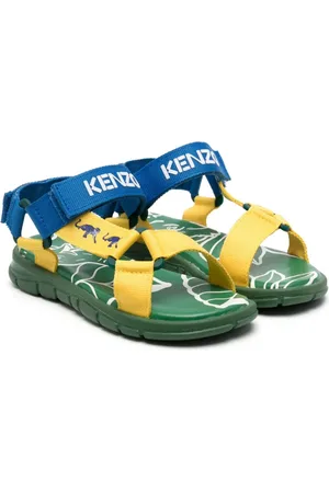 Kenzo Sandalias con cierre autoadherente y diseño color block