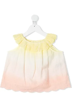 BONPOINT Top sin mangas con diseño tie-dye