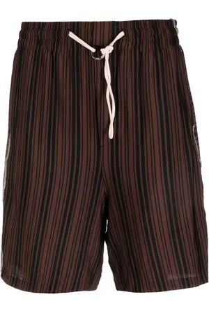 SUNNEI Bermudas con cordones y motivo de rayas