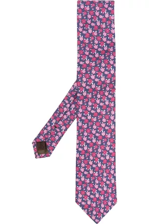 Church's Floral-print silk tie