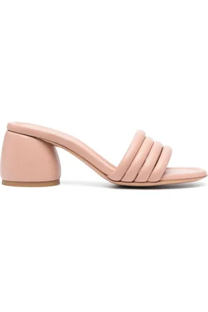 Gianvito Rossi Mules con detalle de tiras y tacón de 65mm