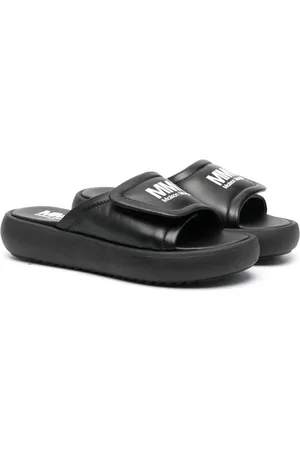 Maison Margiela Flip flops con logo estampado