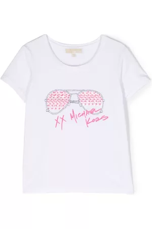 Michael Kors Graphic logo-print T-shirt