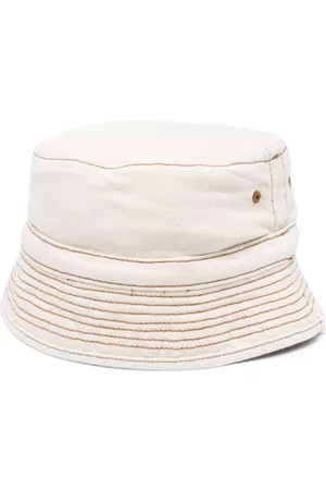 BONPOINT Contrasting-stitch bucket hat
