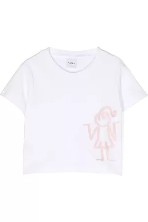 Aspesi Playera manga corta con estampado gráfico