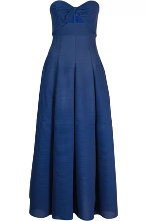 Emporio Armani Vestido strapless con escote de corazón