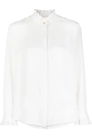 Claudie Pierlot Camisa con cuello ondulado