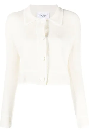 Claudie Pierlot Cárdigan con ribete en contraste