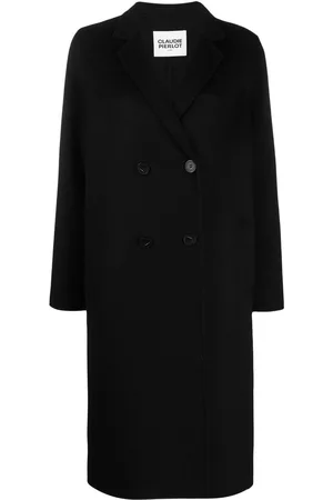 Claudie Pierlot Abrigo midi con diseño recto