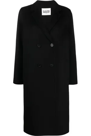 Claudie Pierlot Abrigo midi con diseño recto