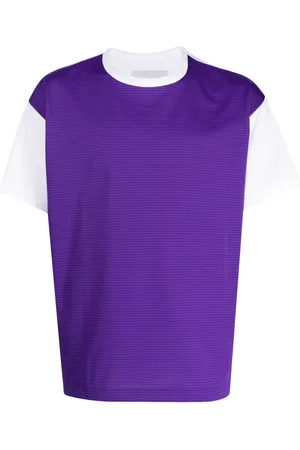 Fumito Ganryu Playera con paneles en contraste