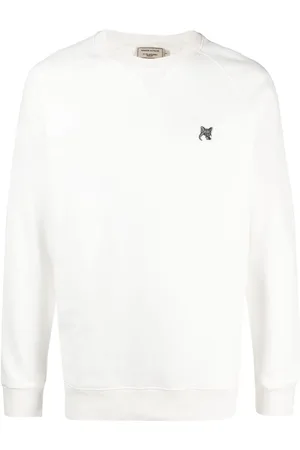 Maison Kitsuné Sudadera con parche de zorro