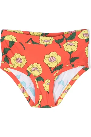 Mini Rodini Shorts de playa Flowers