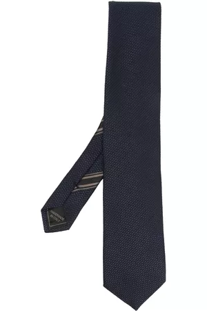 BRIONI Pointed-tip silk tie