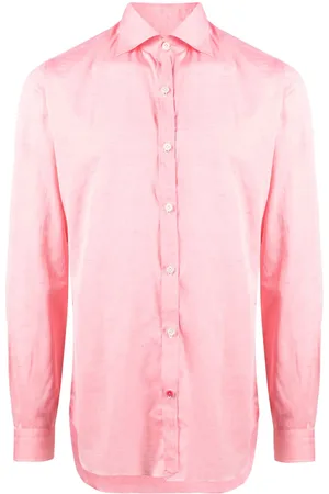 ISAIA Camisa con cuello italiano