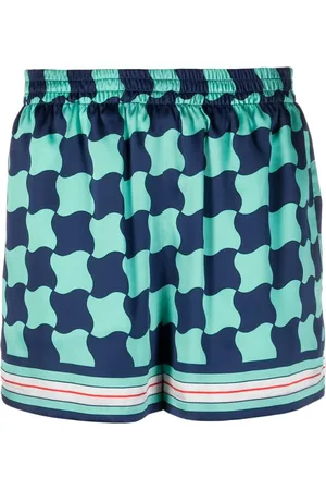 Casablanca Shorts de seda Casa Way