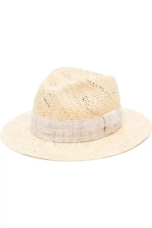 ELEVENTY Sombrero de verano entretejido de rafia
