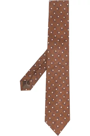 Church's Hombre Pajaritas - Graphic-print linen tie