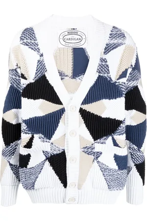 Missoni Cárdigan con motivo geométrico y cuello en V