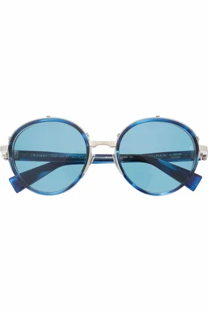 Balmain Lentes de sol con logo grabado