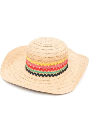 Paul Smith Sombrero de paja de ala ancha
