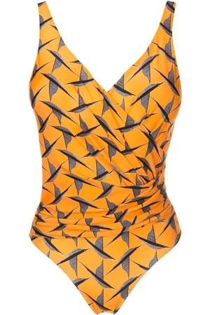 Lygia & Nanny Traje de baño Maísa con diseño drapeado