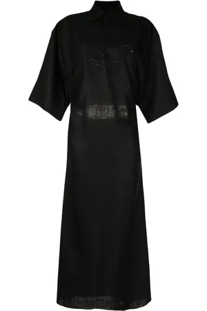 Litkovskaya Vestido con detalle de guipur