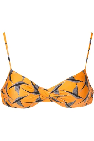Lygia & Nanny Top de bikini Cassi con diseño retorcido